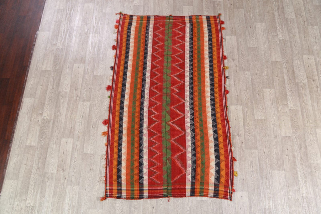 5x8 Kilim Shiraz Persian Area Rug