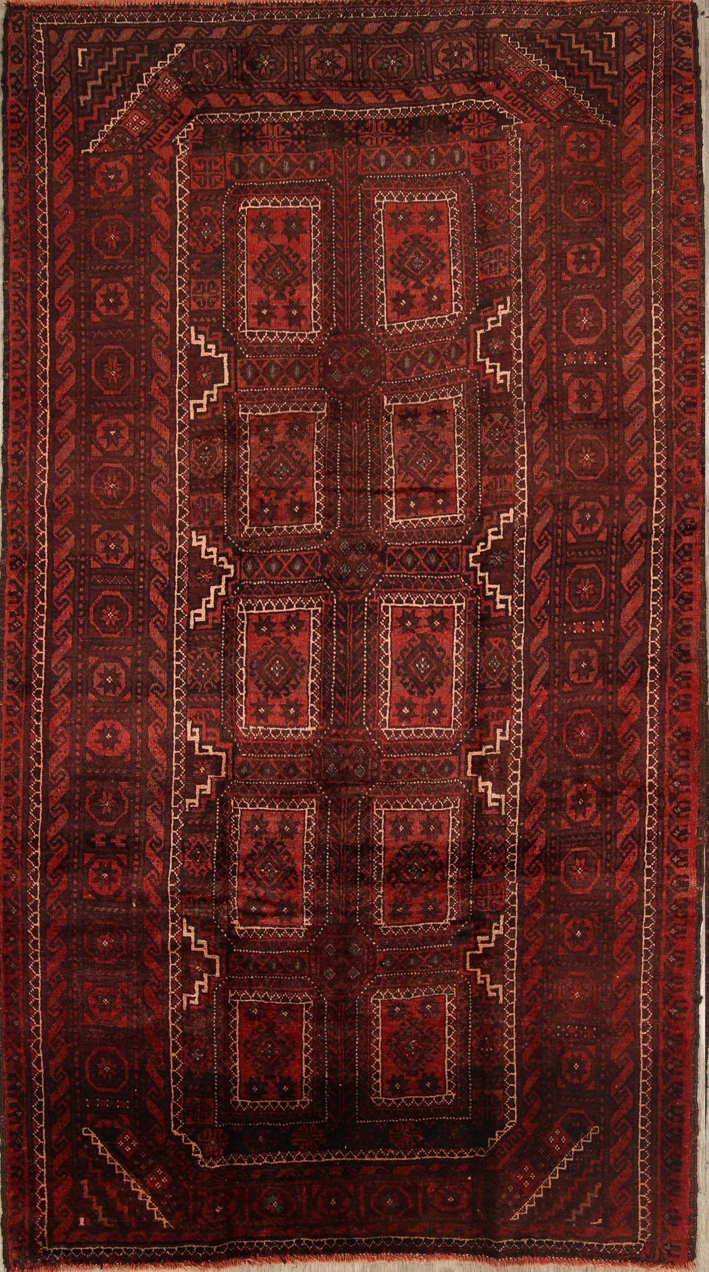 5x10 Balouch Persian Area Rug