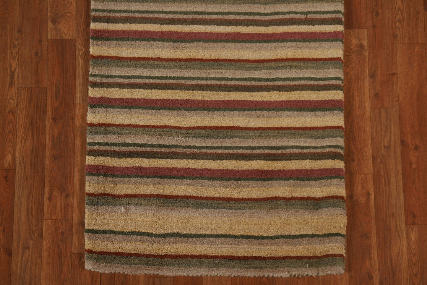 Striped Gabbeh Oriental Runner Rug 2x10