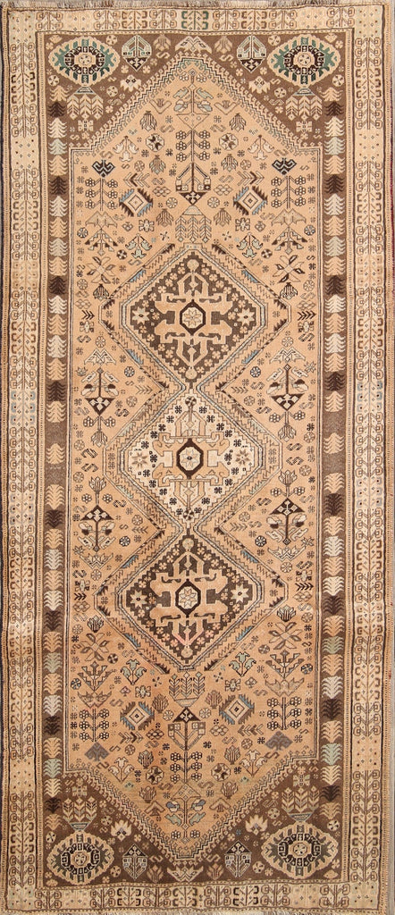 4x10 Abadeh Nafar Shiraz Persian Rug Runner