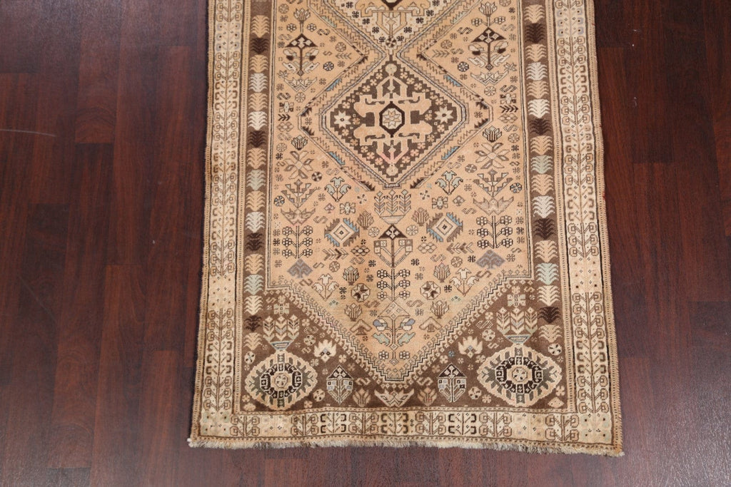 4x10 Abadeh Nafar Shiraz Persian Rug Runner