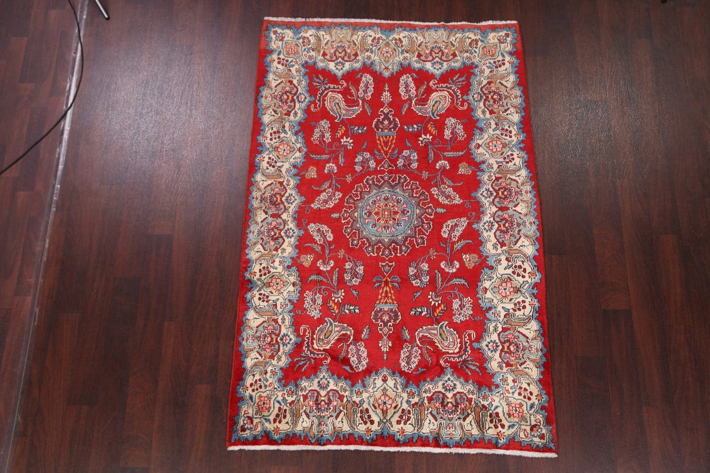 4x7 Sarouk Persian Area Rug