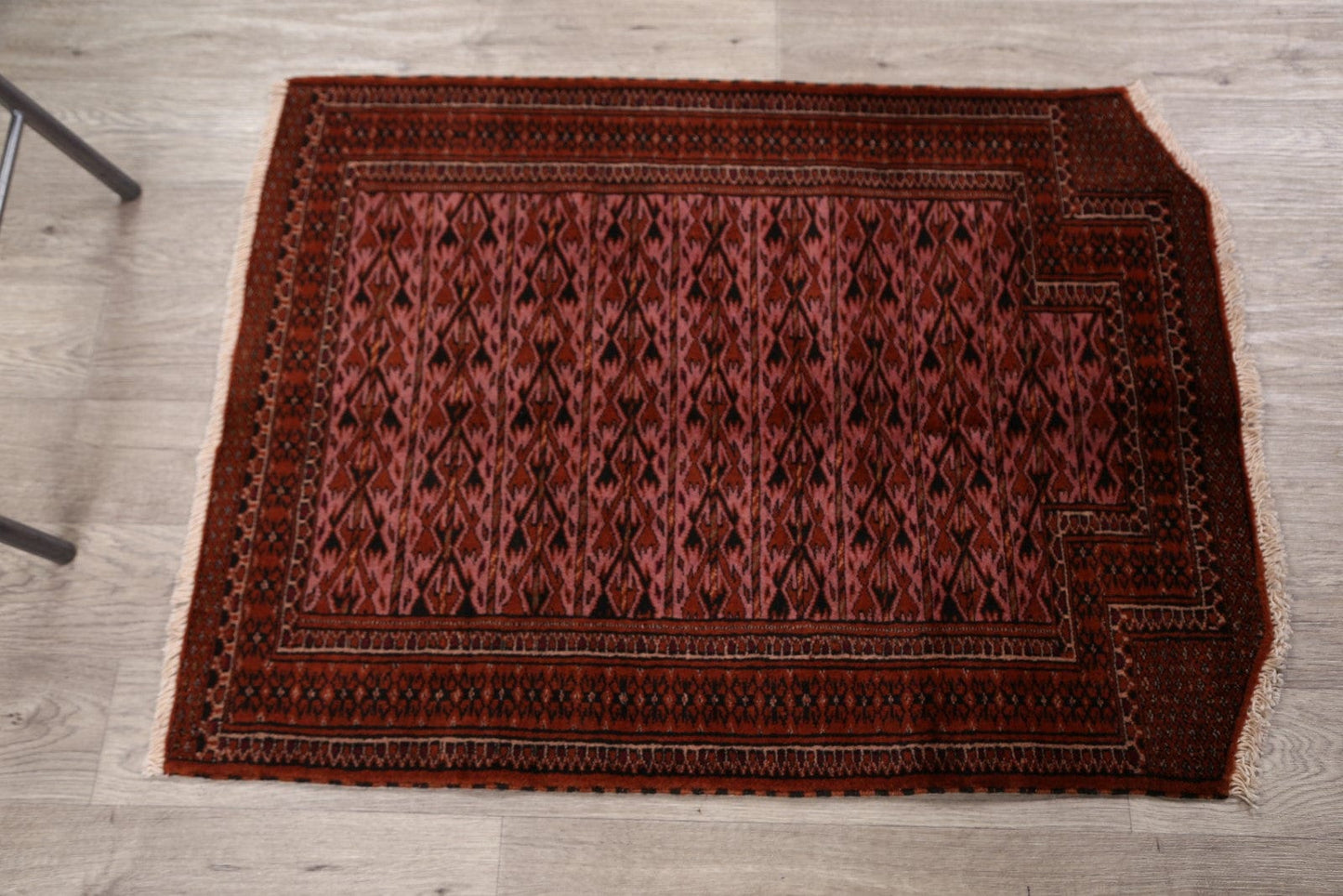 3x4 Turkoman Persian Area Rug