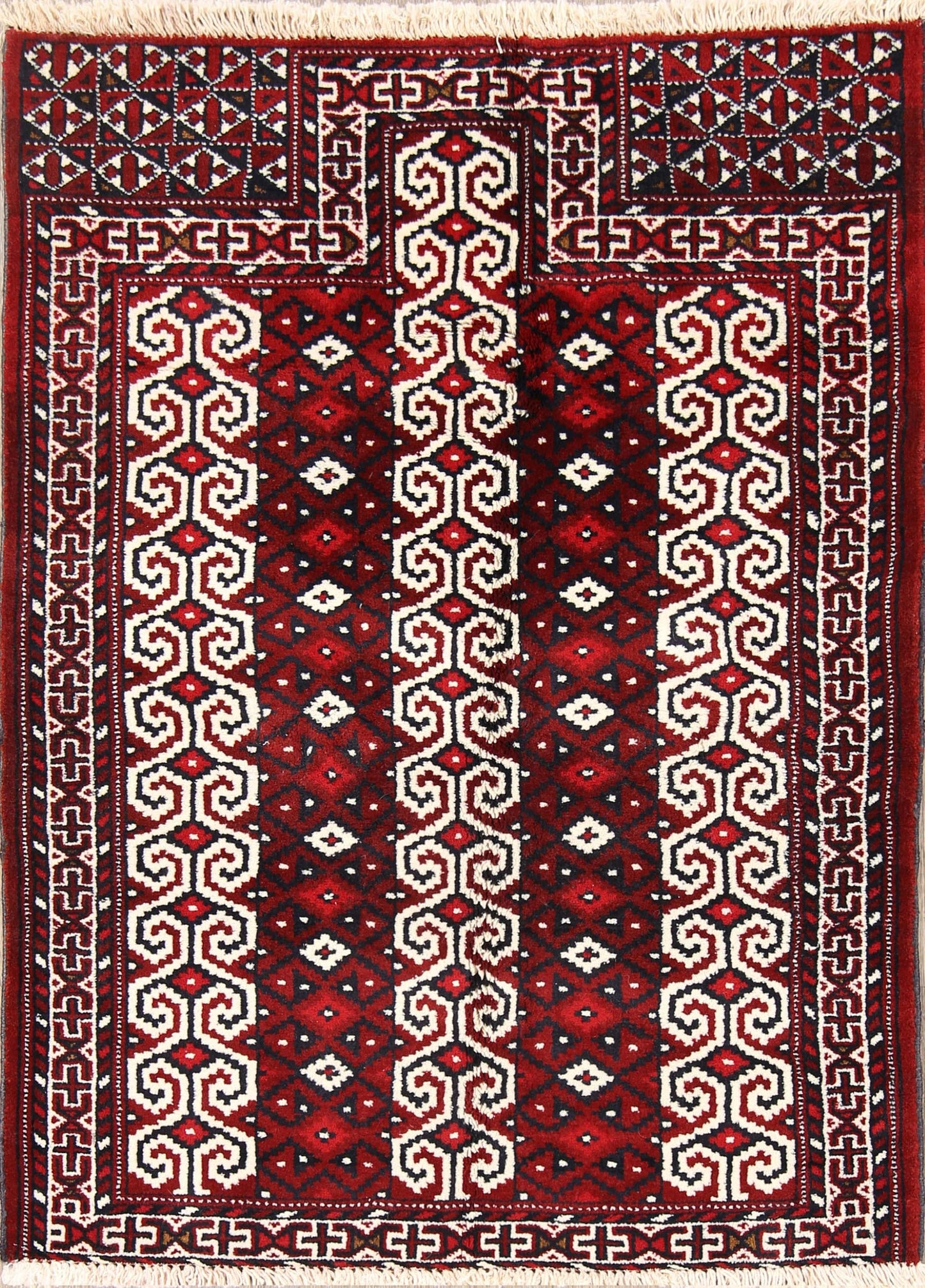 2x4 Turkoman Persian Area Rug