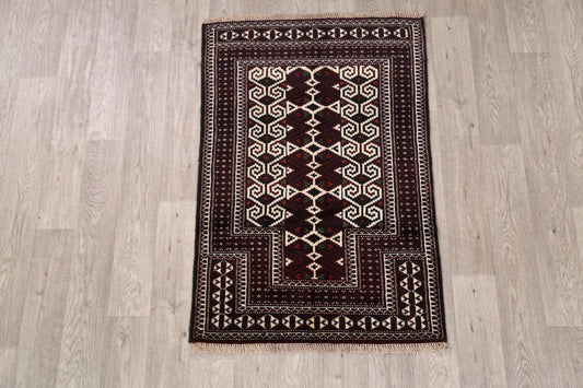 3x4 Turkoman Persian Area Rug