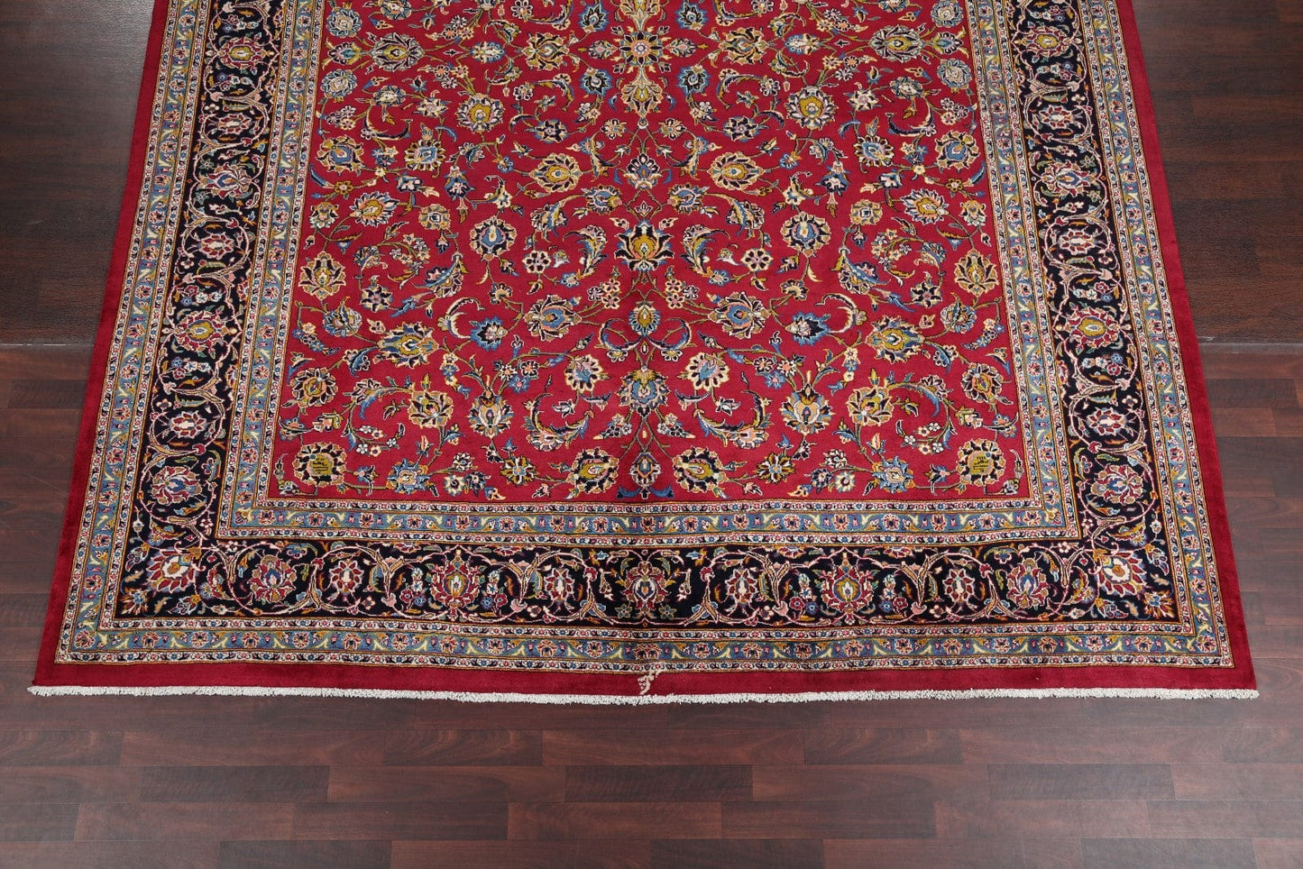 Floral 10x13  Kashan Persian Area Rug