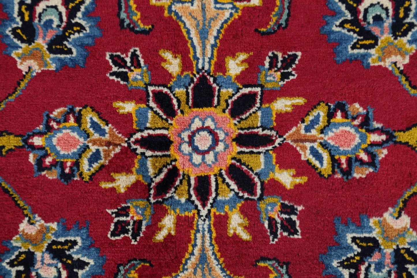 Floral 10x13  Kashan Persian Area Rug