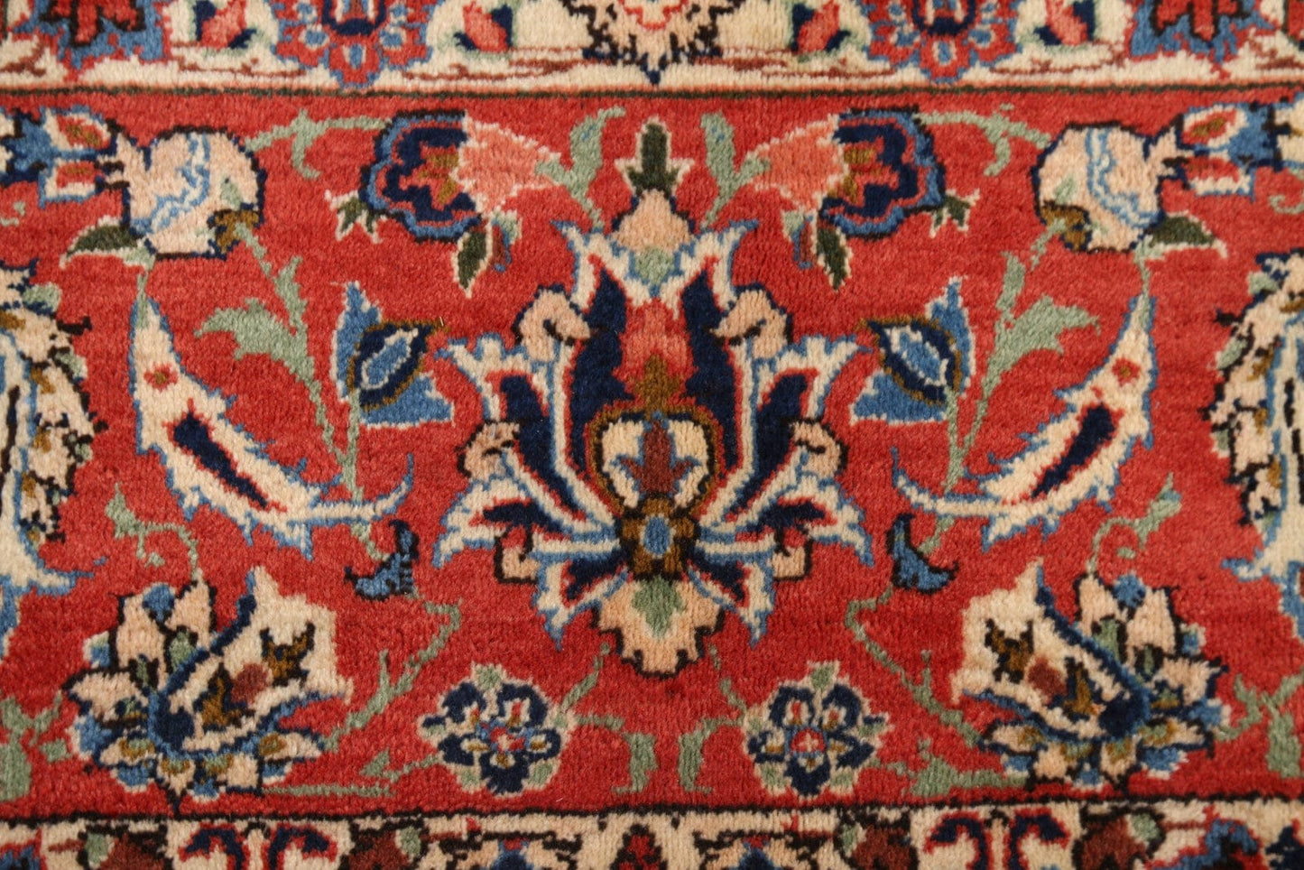 Floral 9x13 Isfahan Persian Area Rug