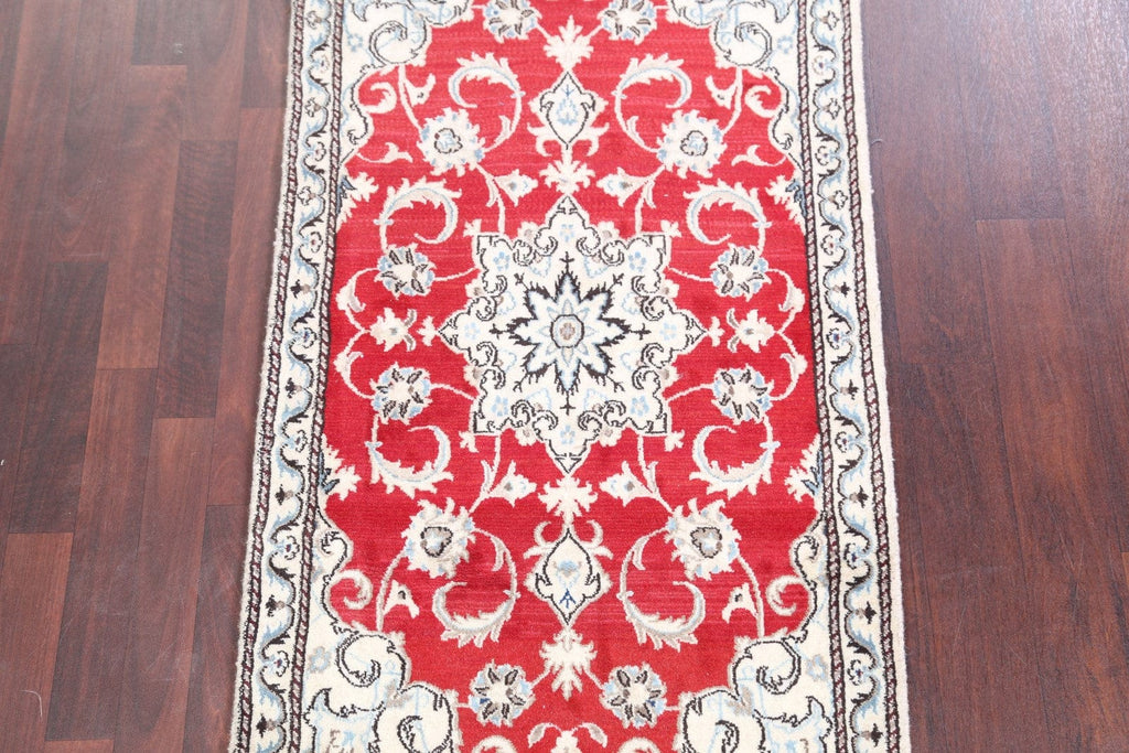 Floral Nain Isfahan Persian Area Rug 3x5