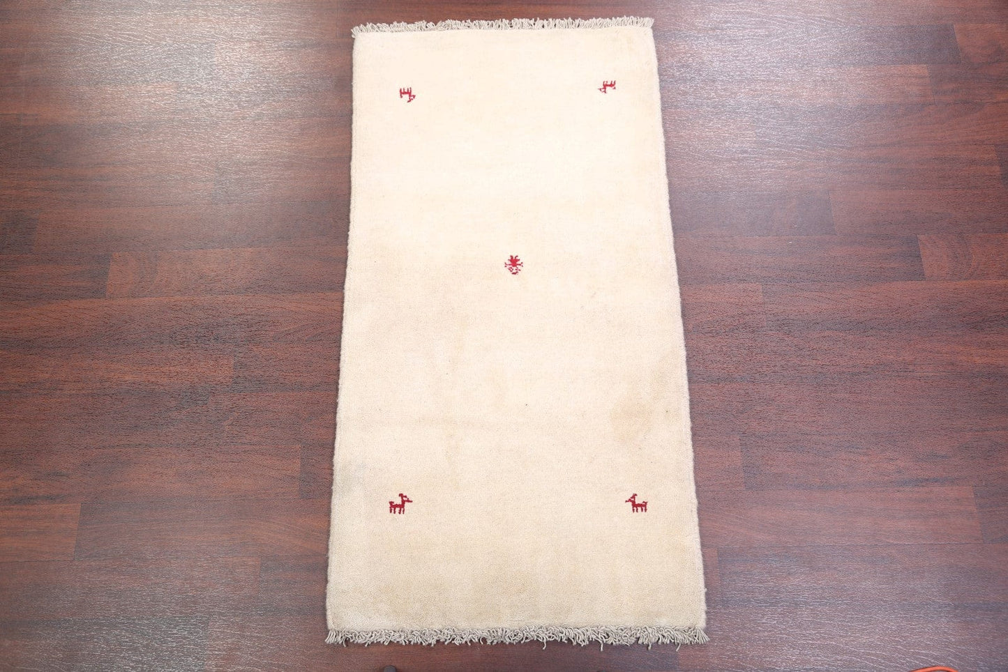 Little Animals Runner Gabbeh Shiraz Persian 3x6 Rug