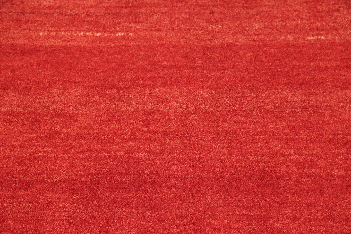 Solid Modern 3x5 Gabbeh Shiraz Persian Scarlet Wool Rug