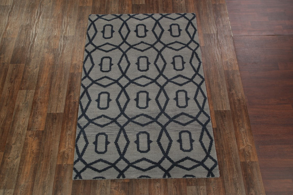 5x8 Oushak Trellis Indian Oriental Area Rug