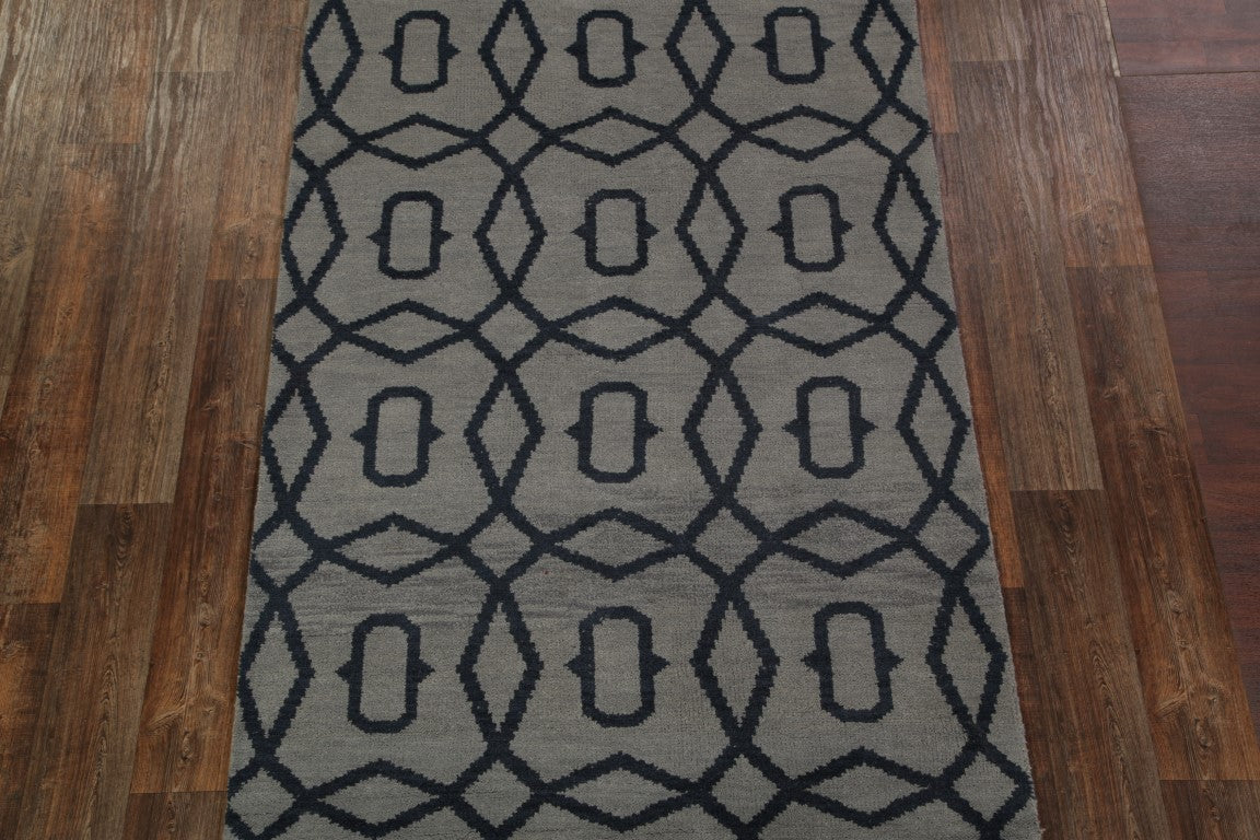 5x8 Oushak Trellis Indian Oriental Area Rug