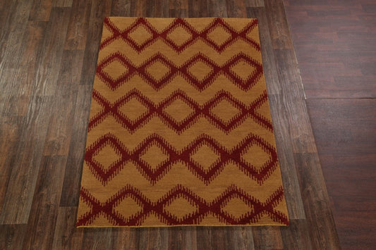 5x8 Moroccan Trellis Indian Oriental Area Rug