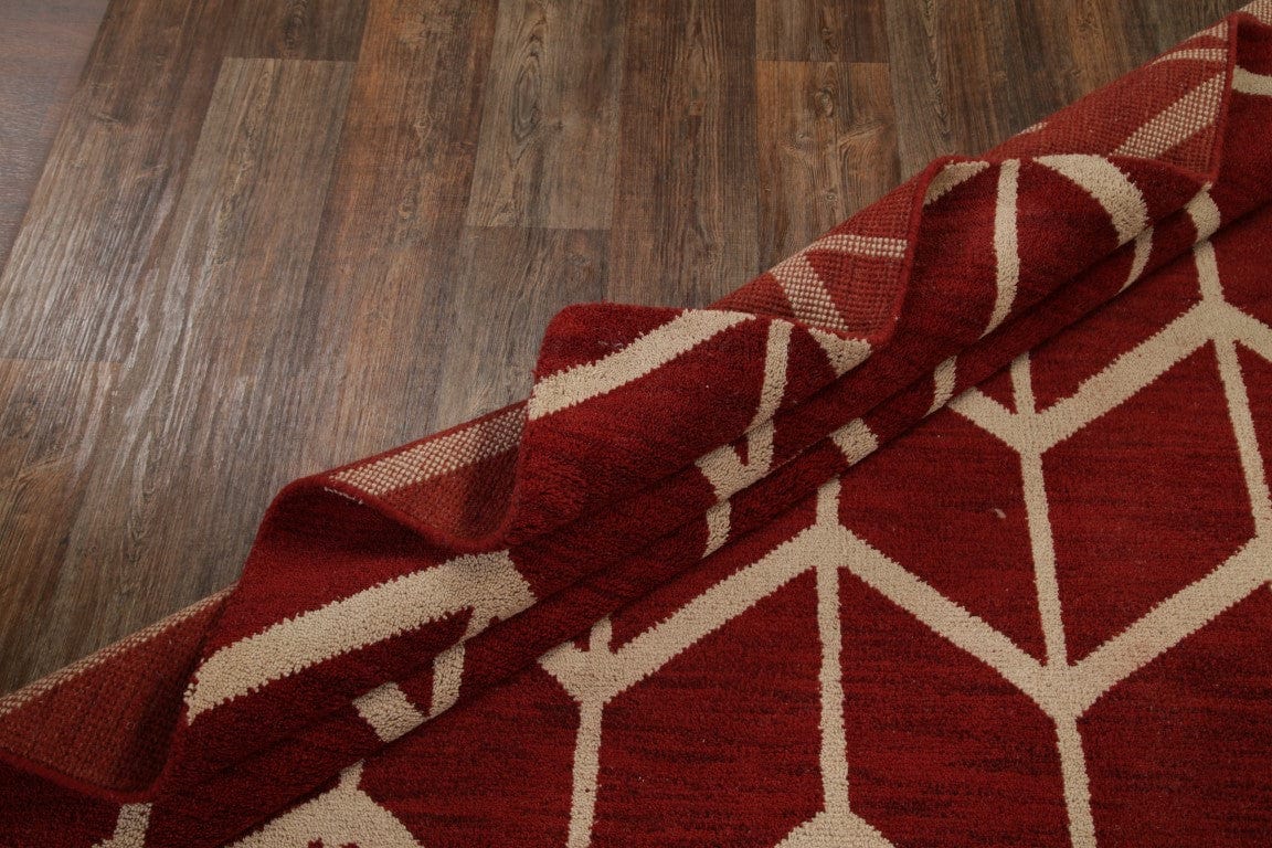 10x13 Moroccan Trellis Gabbeh Oriental Area Rug