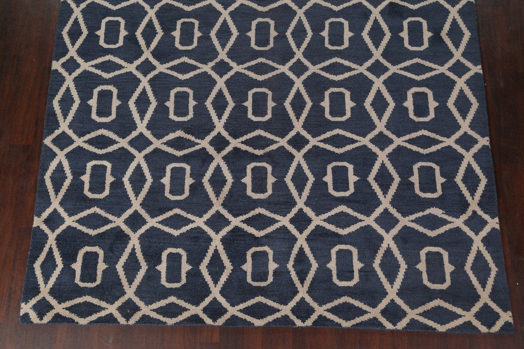 Trellis Moroccan Oushak Wool Area Rug 8x10