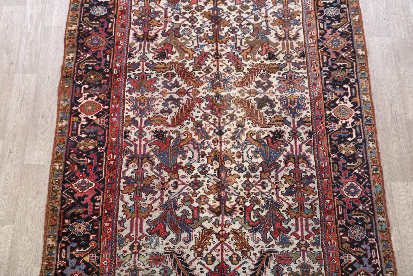 All-Over Heriz Persian Area Rug 6x10