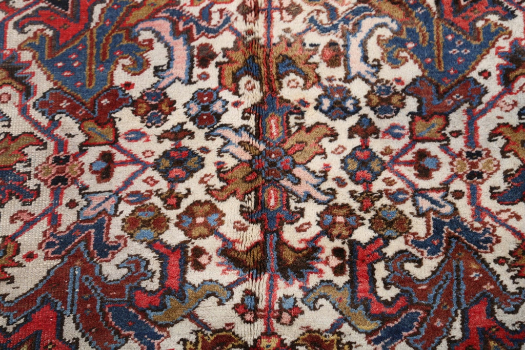 All-Over Heriz Persian Area Rug 6x10