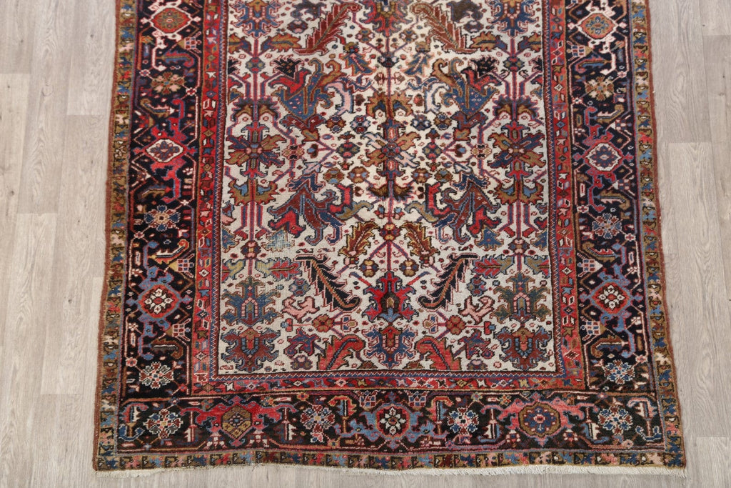 All-Over Heriz Persian Area Rug 6x10