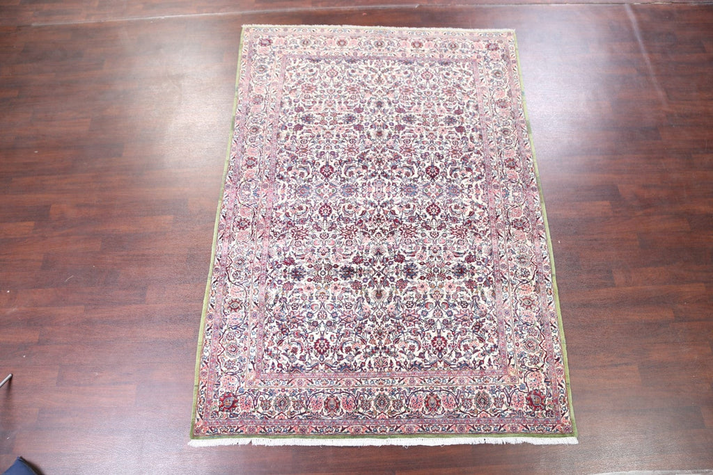 Antique Kerman Lavar Ravar Persian Area Rug 7x10