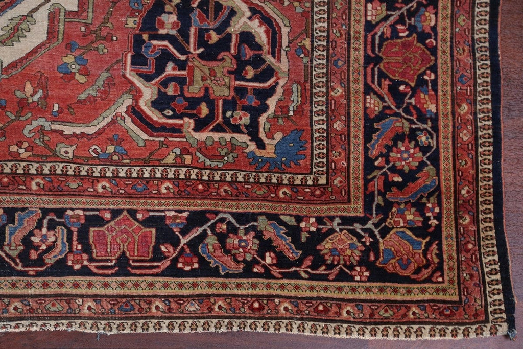 8x12 Farahan Sarouk Persian Rug