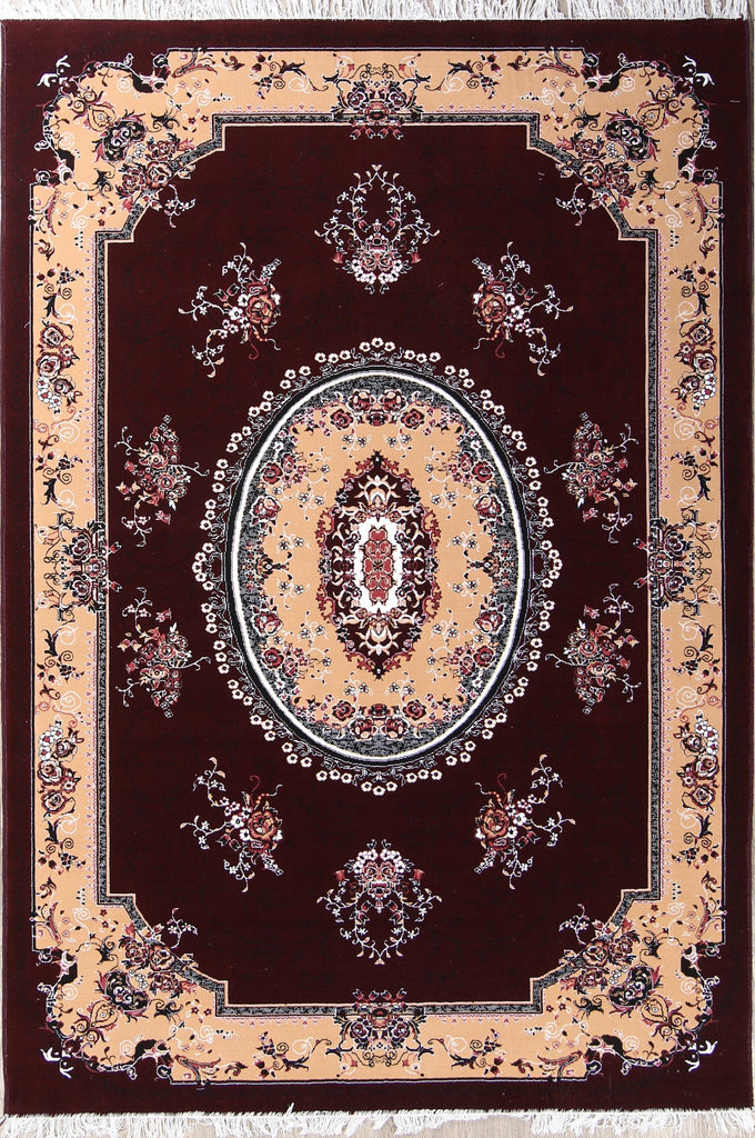 Soft Plush Floral 7x10 Tabriz Persian Area Rug