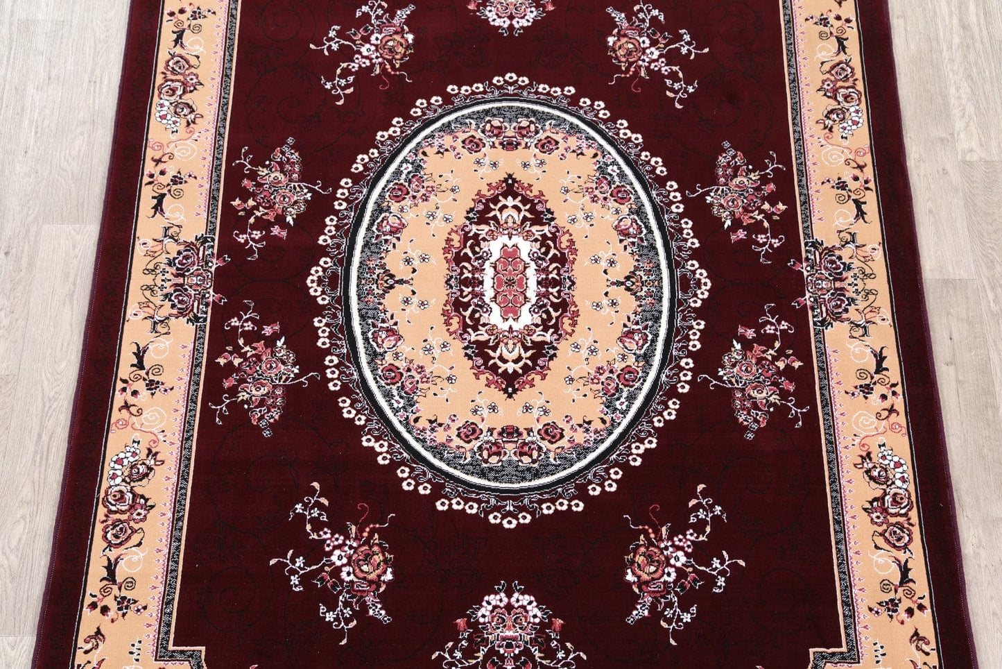 Soft Plush Floral 7x10 Tabriz Persian Area Rug