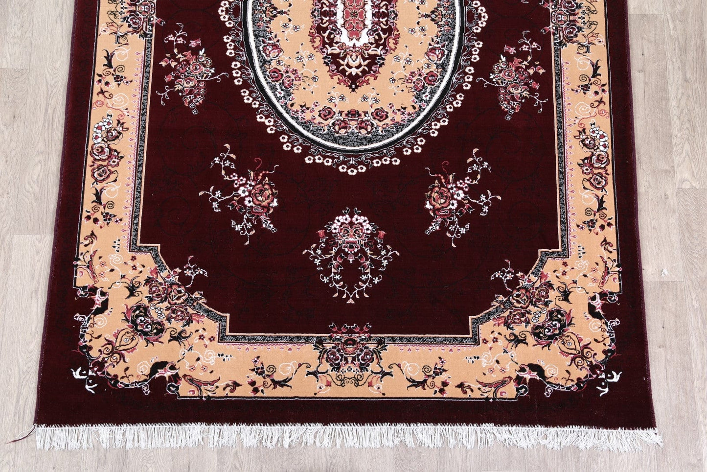 Soft Plush Floral 7x10 Tabriz Persian Area Rug