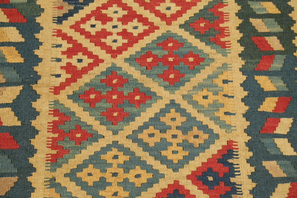 Geometric 3x5 Kilim Shiraz Persian Area Rug