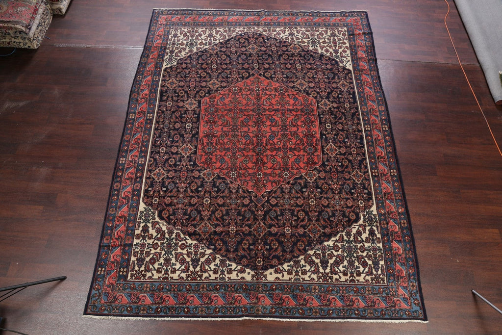 Geometric 9x12 Hamedan Persian Area Rug