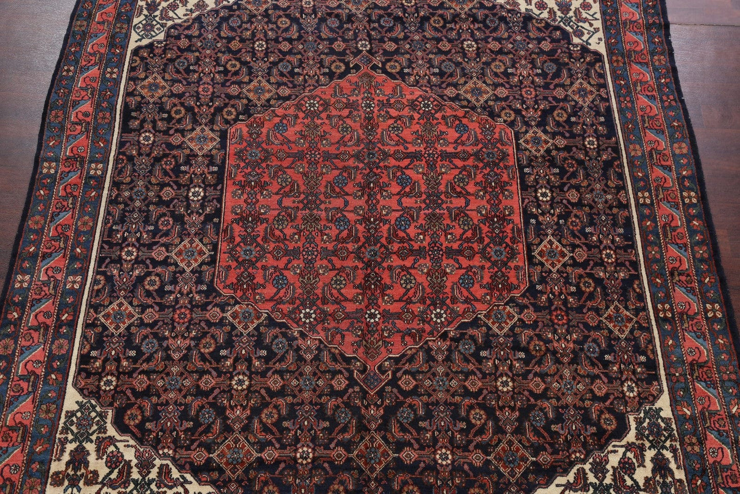 Geometric 9x12 Hamedan Persian Area Rug