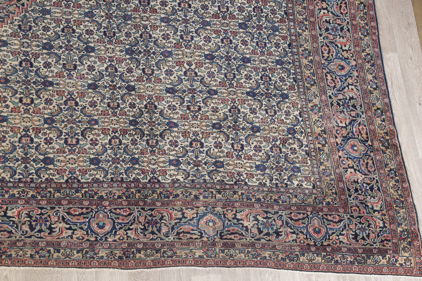 Geometric 14x23 Bidjar Persian Area Rug