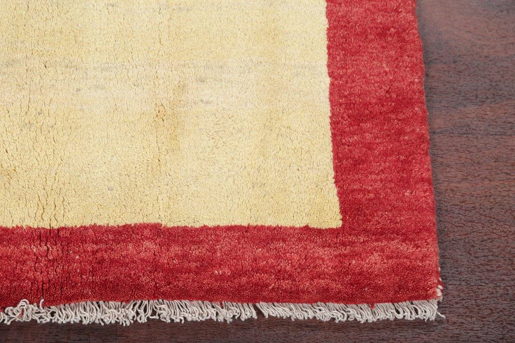 Contemporary Modern 4x6 Gabbeh Shiraz Persian Area Rug