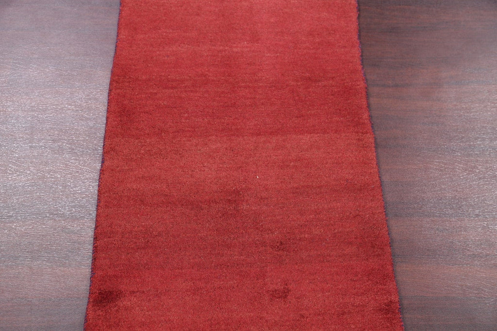 Modern Contemporary 3x6  Gabbeh Shiraz Persian Rug Runner