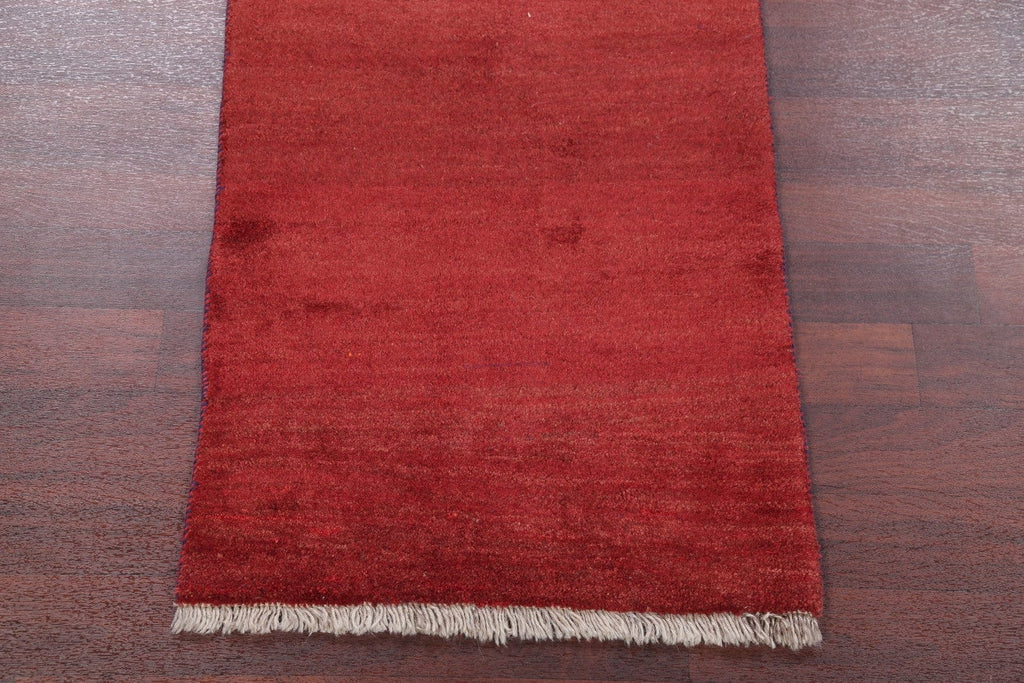 Modern Contemporary 3x6  Gabbeh Shiraz Persian Rug Runner