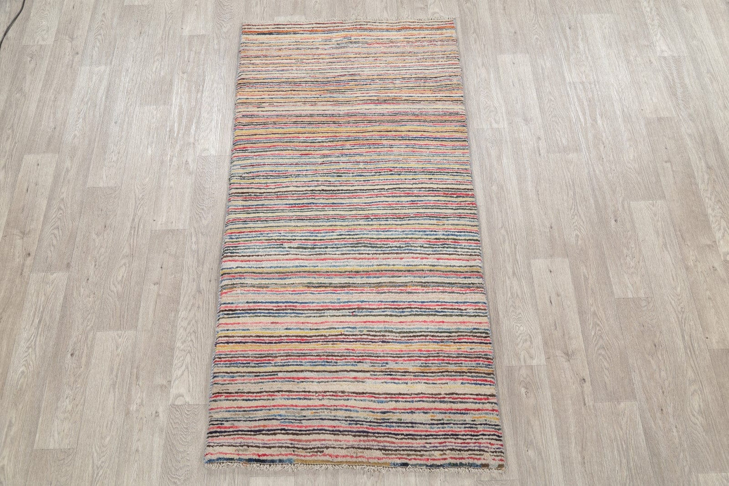 3x6 Gabbeh Shiraz Persian Runner Rug