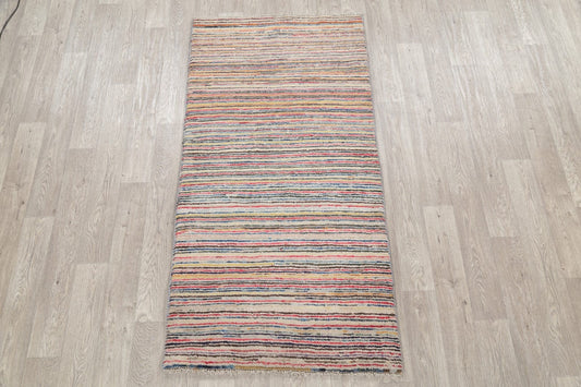 3x6 Gabbeh Shiraz Persian Runner Rug