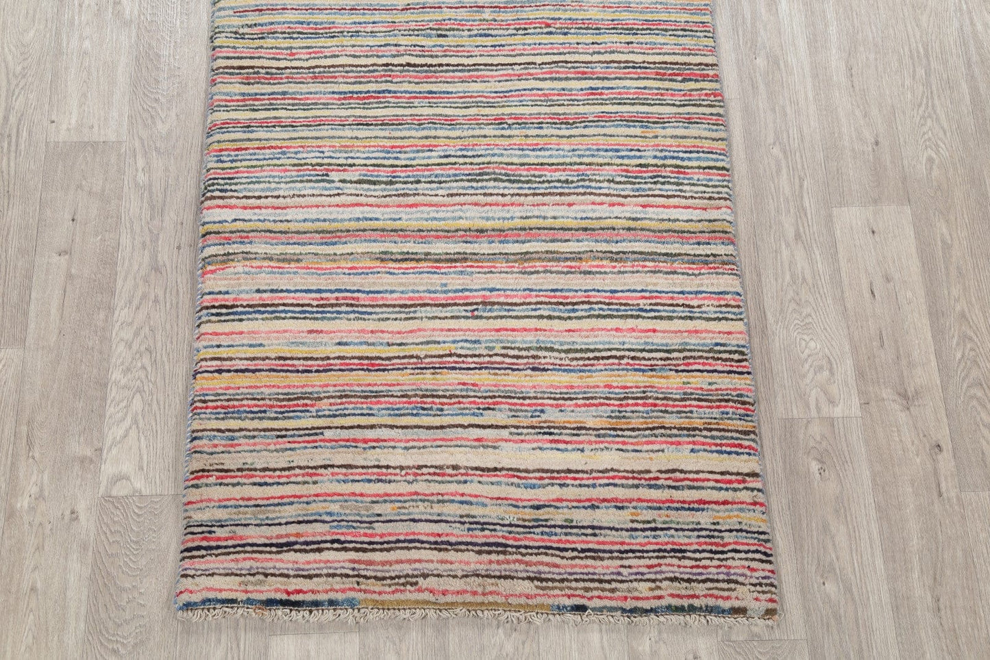 3x6 Gabbeh Shiraz Persian Runner Rug