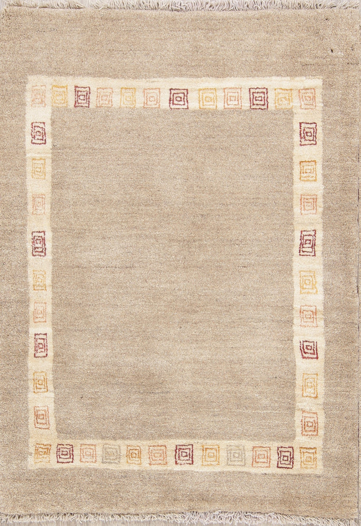 Gabbeh Zolanvari Shiraz Persian Area Rug 4x5