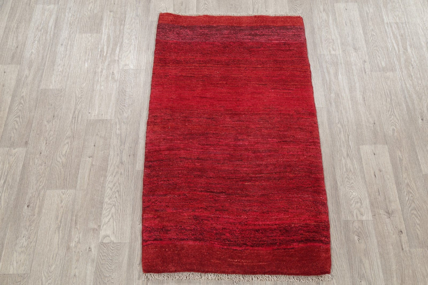 Solid 3x5 Gabbeh Shiraz Persian Area Rug