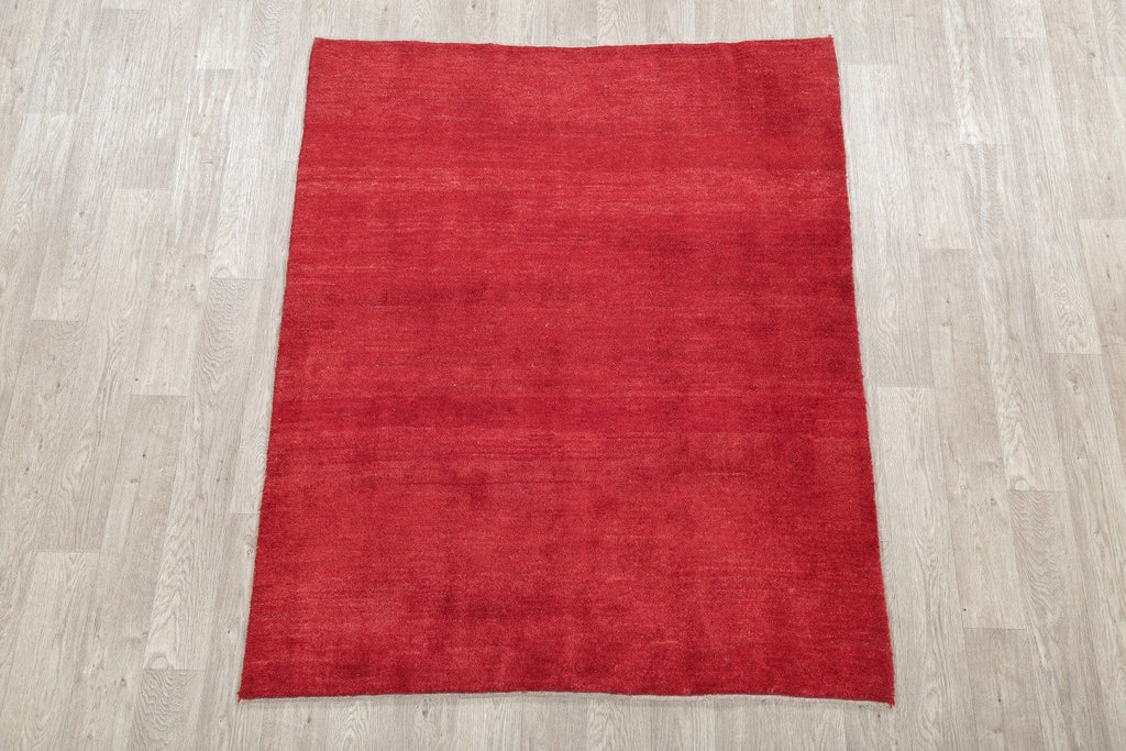 4x6 Gabbeh Shiraz Persian Area Rug