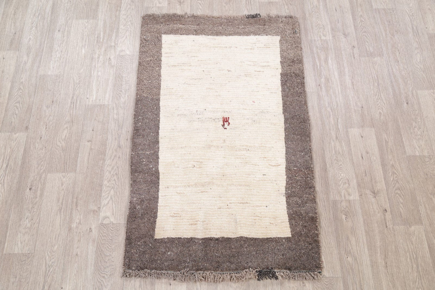 Thick Soft Plush 3x5 Gabbeh Shiraz Persian Area Rug