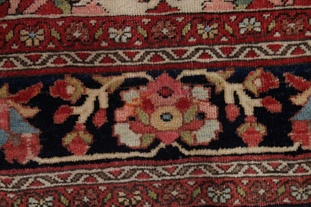 Floral 4x7 Sarouk Farahan Persian Area Rug 100% Vegetable Dye