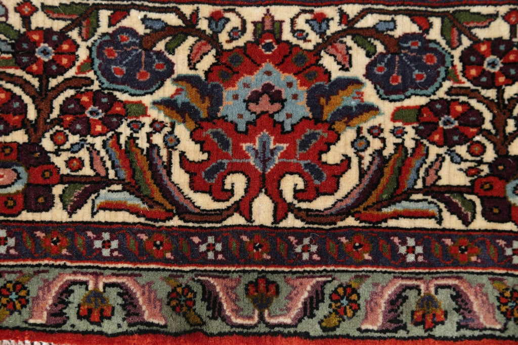 Vegetable Dye Geometric 8x11 Bidjar Persian Area Rug