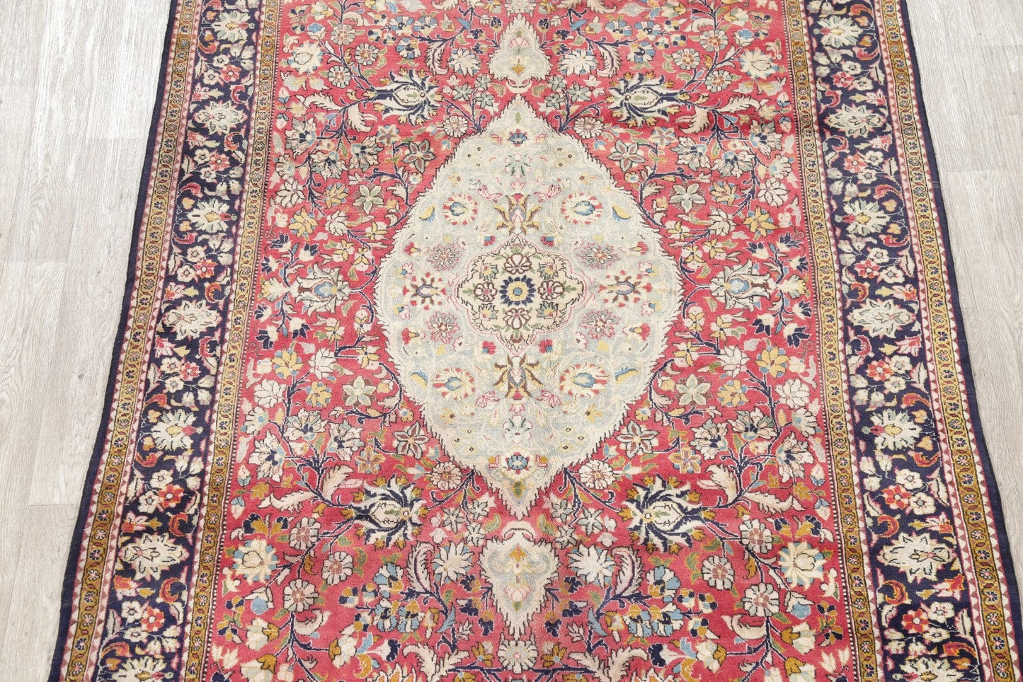 Floral 7x10 Tabriz Persian Area Rug