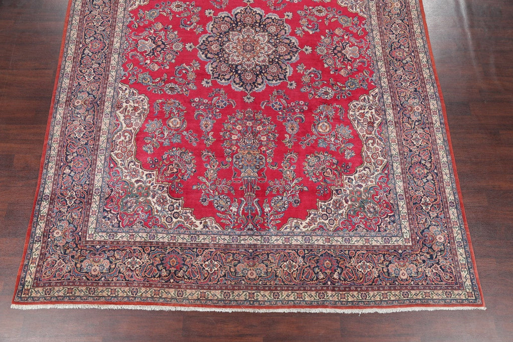 Floral 10x14  Kork Kashan Dabir Persian Area Rug