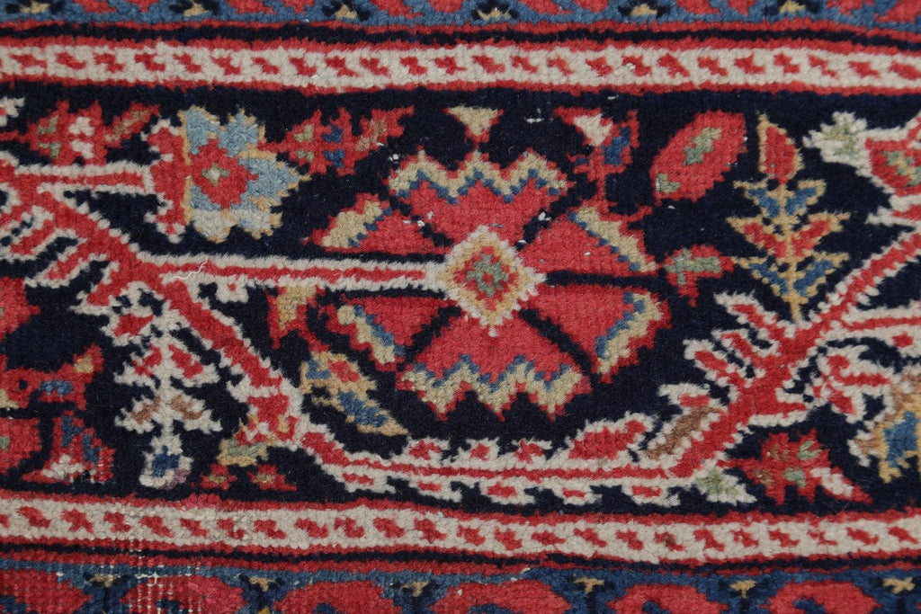 Antique 7x10 Sarouk Farahan Persian Area Rug