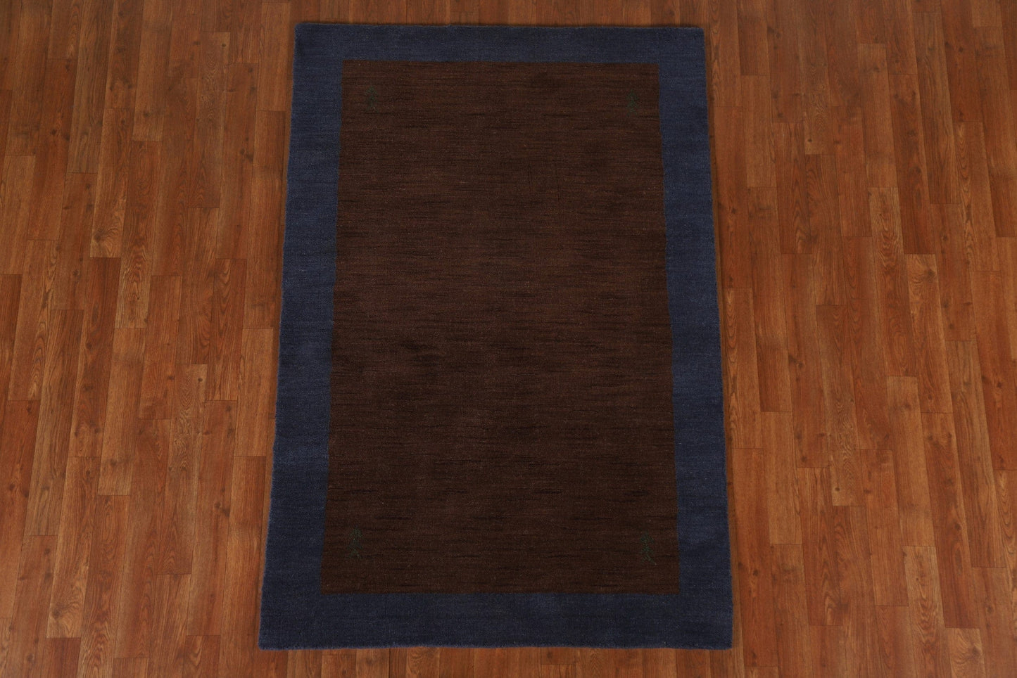 Brown Gabbeh Oriental Area Rug 4x6