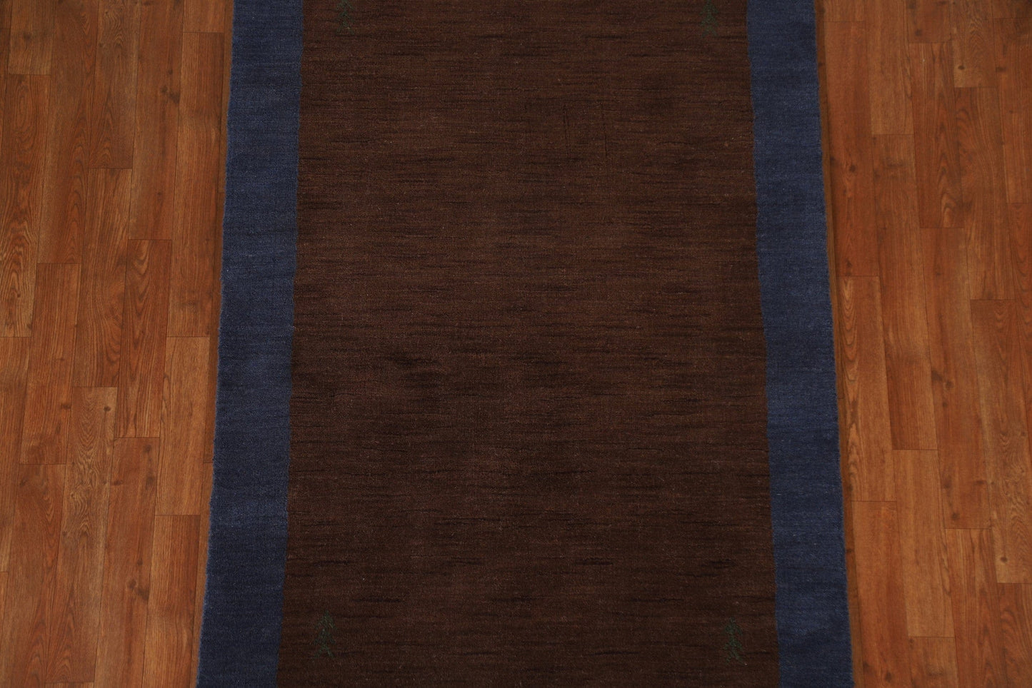 Brown Gabbeh Oriental Area Rug 4x6