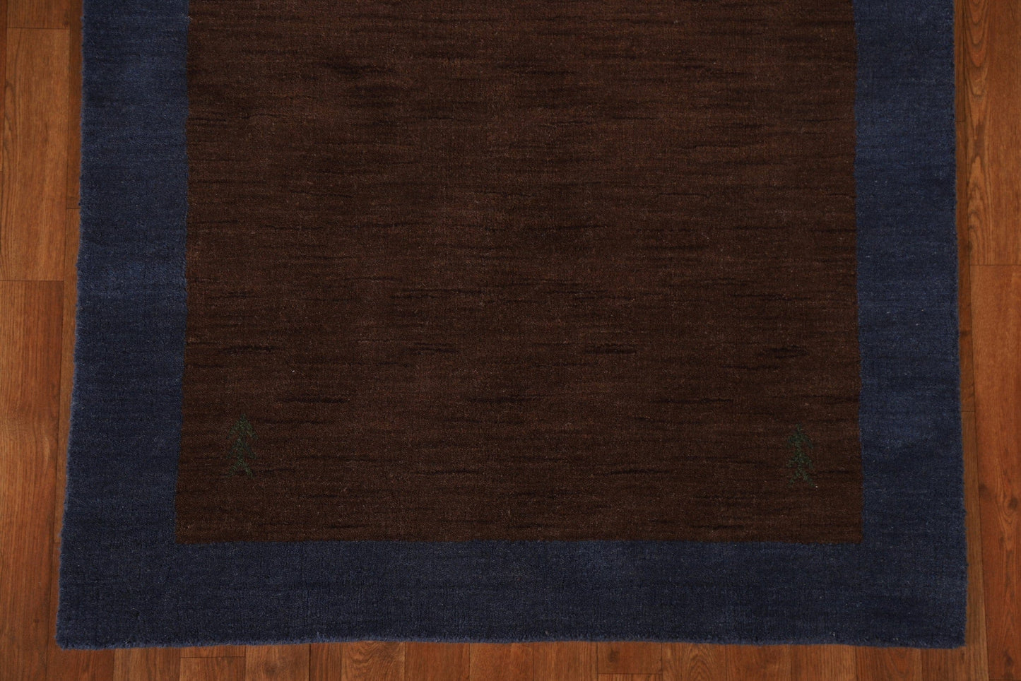 Brown Gabbeh Oriental Area Rug 4x6